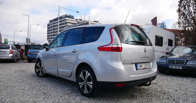 Renault Grand Scenic cena 19900 przebieg: 238360, rok produkcji 2011 z Dobre Miasto małe 92
